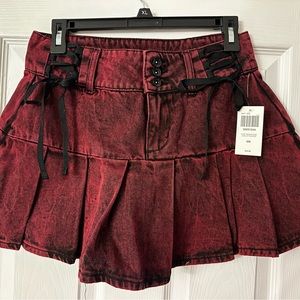 Hot Topic Social Collision Skirt